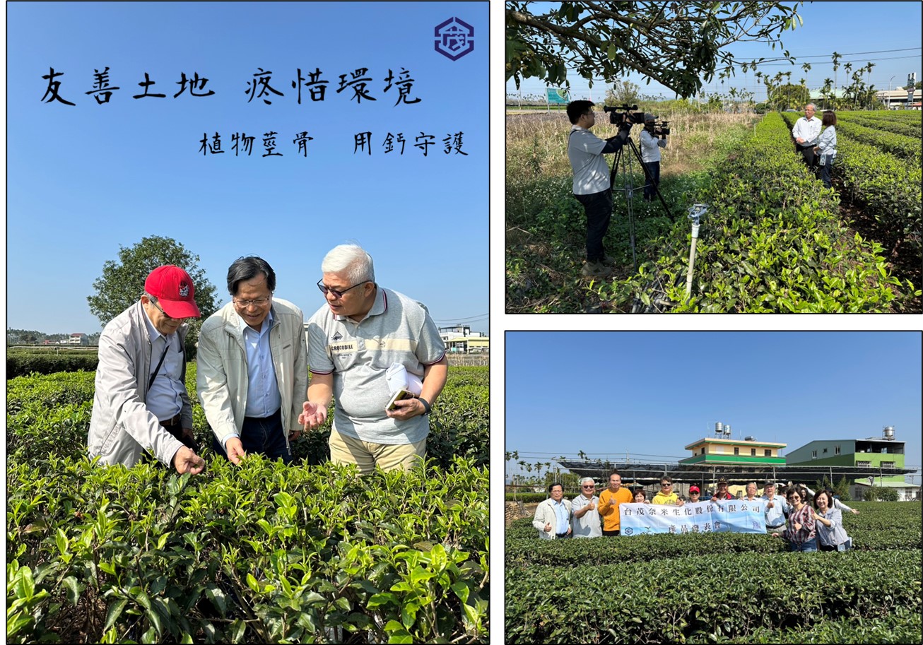 台茂寬騰生技產品於茶樹之成果發表會